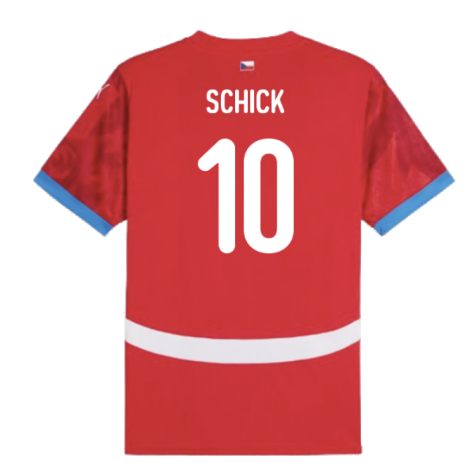 2024-2025 Czech Republic Home Shirt (Schick 10)