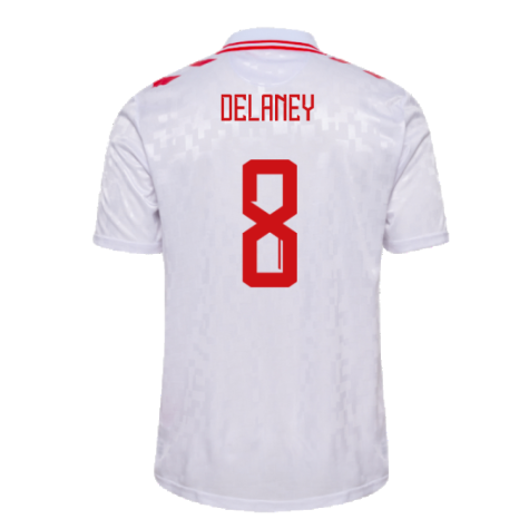 2024-2025 Denmark Away Shirt (Delaney 8)