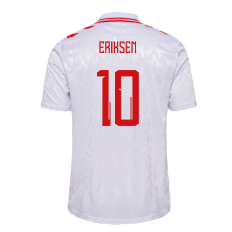 2024-2025 Denmark Away Shirt (Eriksen 10)