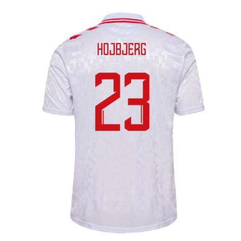 2024-2025 Denmark Away Shirt (Hojbjerg 23)