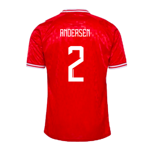 2024-2025 Denmark Home Shirt (Andersen 2)