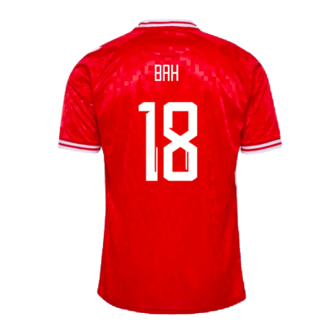 2024-2025 Denmark Home Shirt (Bah 18)