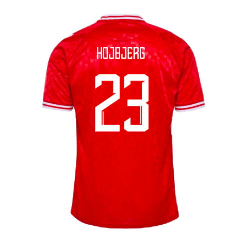 2024-2025 Denmark Home Shirt (Hojbjerg 23)