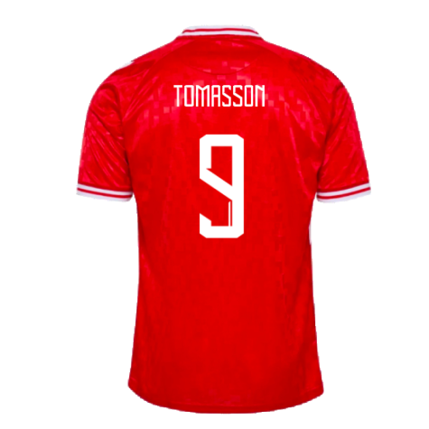 2024-2025 Denmark Home Shirt (Tomasson 9)