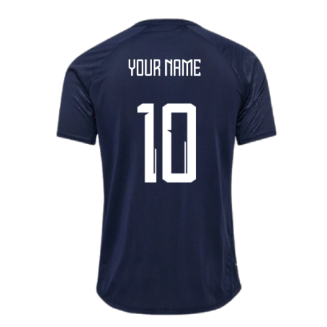 2024-2025 Denmark Training Jersey (Marine) (Your Name)