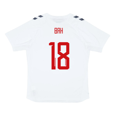 2024-2025 Denmark Training Jersey (White) (Bah 18)