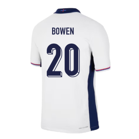 2024-2025 England Home Match Dri-Fit ADV Authentic Shirt (Bowen 20)