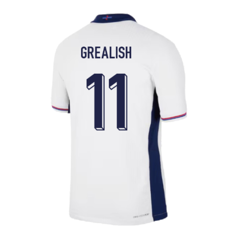 2024-2025 England Home Match Dri-Fit ADV Authentic Shirt (Grealish 11)