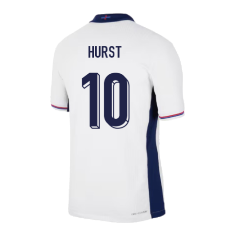 2024-2025 England Home Match Dri-Fit ADV Authentic Shirt (Hurst 10)