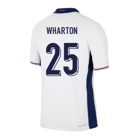 2024-2025 England Home Match Dri-Fit ADV Authentic Shirt (Wharton 25)