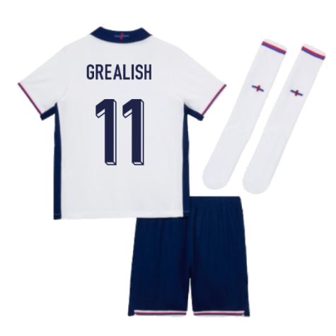 2024-2025 England Home Mini Kit (Grealish 11)