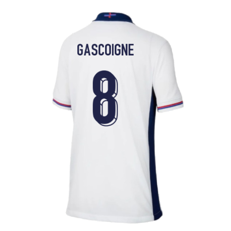 2024-2025 England Home Shirt (Kids) (Gascoigne 8)