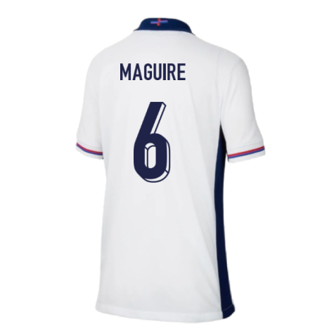 2024-2025 England Home Shirt (Kids) (Maguire 6)