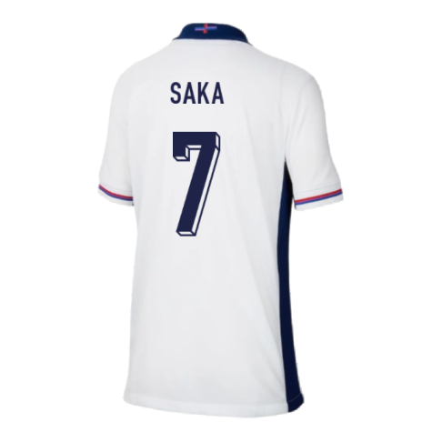 2024-2025 England Home Shirt (Kids) (Saka 7)