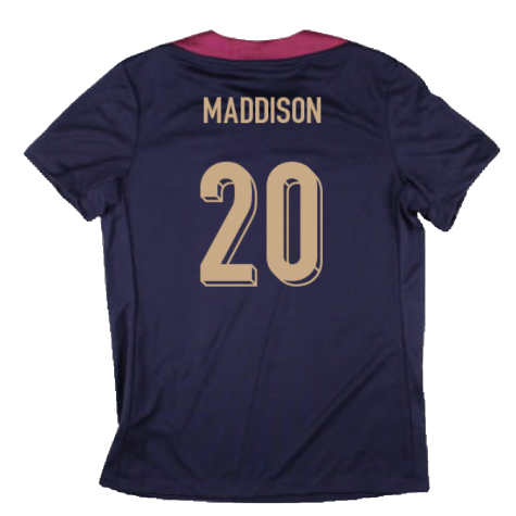 2024-2025 England Strike Dri-Fit Shirt (Purple Ink) - Womens (Maddison 20)