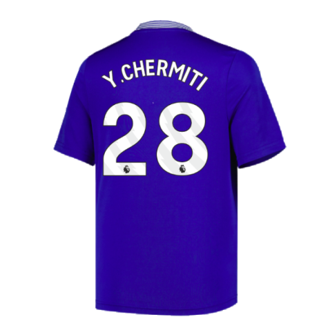 2024-2025 Everton Home Shirt (Kids) (Y.Chermiti 28)