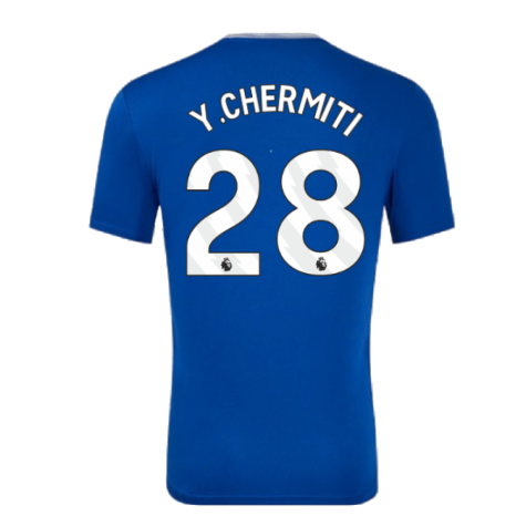 2024-2025 Everton Home Shirt (Y.Chermiti 28)