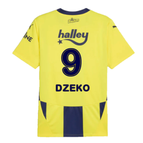 2024-2025 Fenerbahce Home Shirt (Dzeko 9)