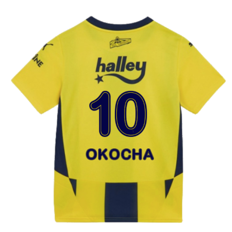 2024-2025 Fenerbahce Home Shirt (Kids) (Okocha 10)