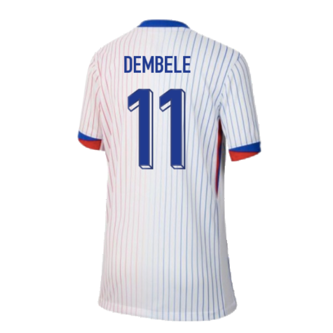 2024-2025 France Away Shirt (Kids) (Dembele 11)