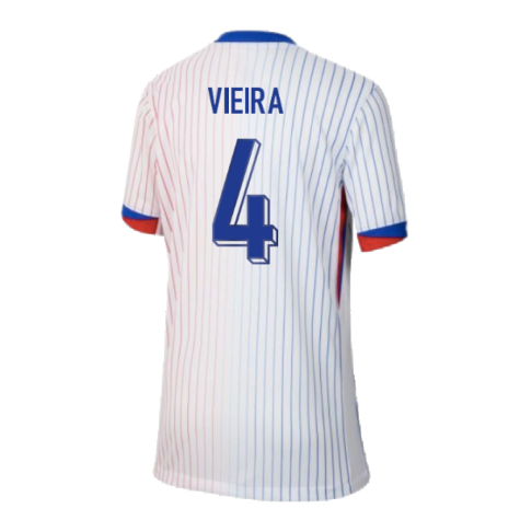 2024-2025 France Away Shirt (Kids) (Vieira 4)