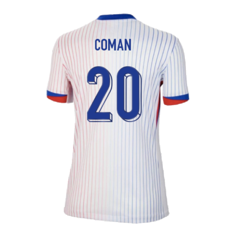 2024-2025 France Away Shirt (Womens) (Coman 20)