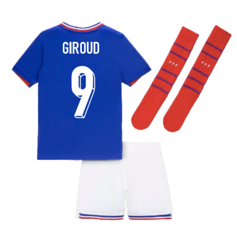 2024-2025 France Home Little Boys Mini Kit (Giroud 9)