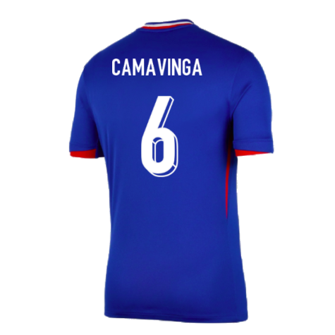 2024-2025 France Home Shirt (Camavinga 6)