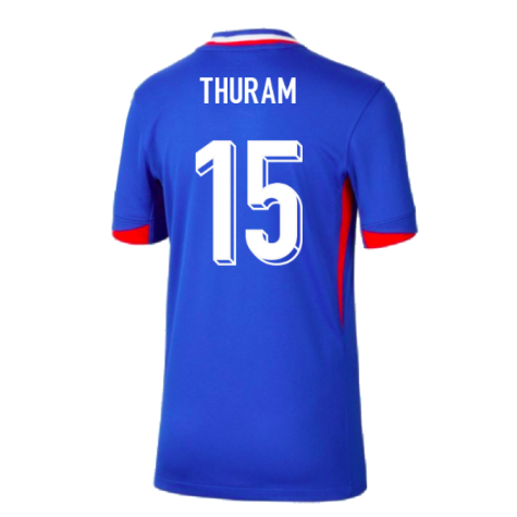 2024-2025 France Home Shirt (Kids) (Thuram 15)