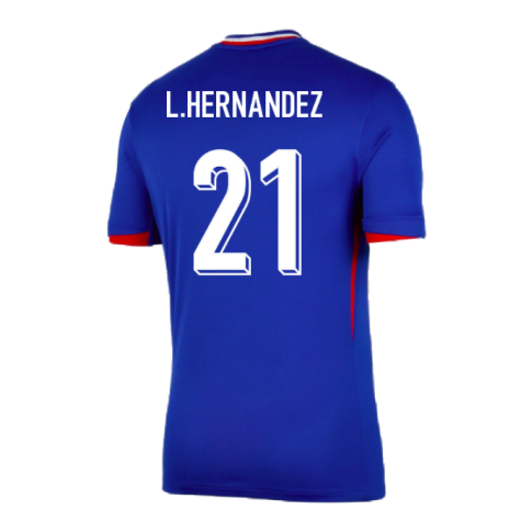 2024-2025 France Home Shirt (L.Hernandez 21)