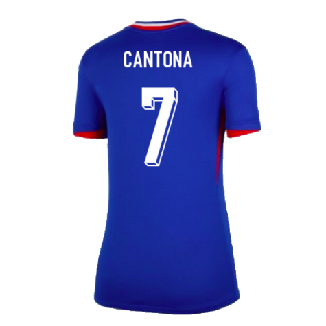 2024-2025 France Home Shirt (Womens) (Cantona 7)