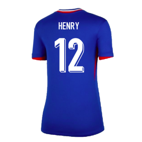 2024-2025 France Home Shirt (Womens) (Henry 12)