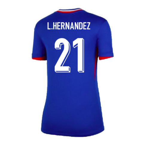 2024-2025 France Home Shirt (Womens) (L.Hernandez 21)