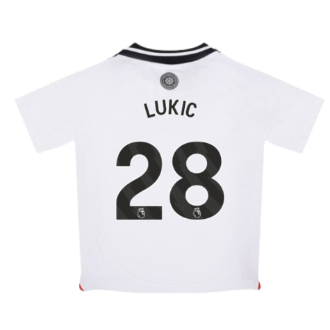 2024-2025 Fulham Home Mini Kit (Lukic 28)