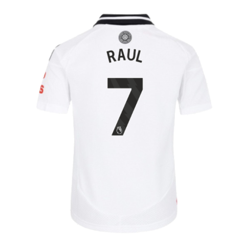 2024-2025 Fulham Home Shirt (Kids) (Raul 7)