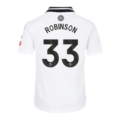 2024-2025 Fulham Home Shirt (Kids) (Robinson 33)