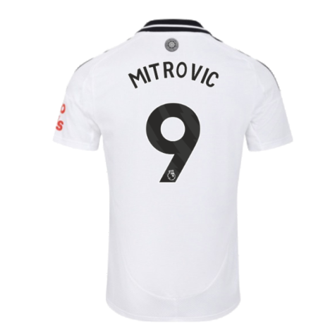 2024-2025 Fulham Home Shirt (Mitrovic 9)