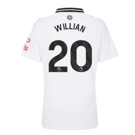 2024-2025 Fulham Home Shirt (Womens) (Willian 20)