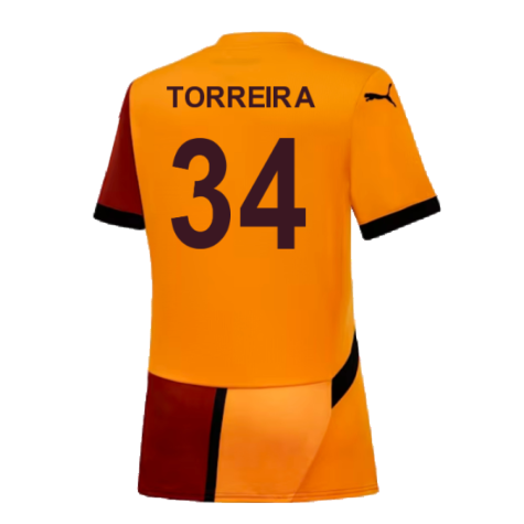 2024-2025 Galatasaray Home Shirt (Womens) (Torreira 34)