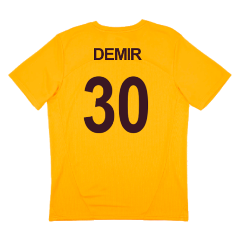 2024-2025 Galatasaray Training Shirt (Orange) (Demir 30)