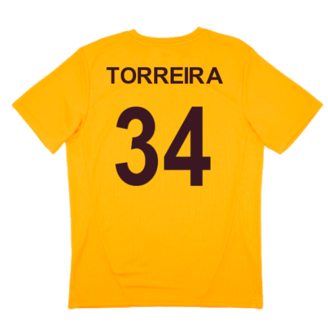 2024-2025 Galatasaray Training Shirt (Orange) (Torreira 34)