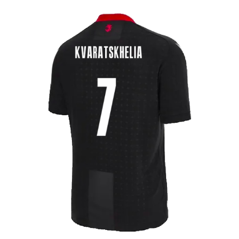 2024-2025 Georgia Away Shirt (Kids) (Kvaratskhelia 7)