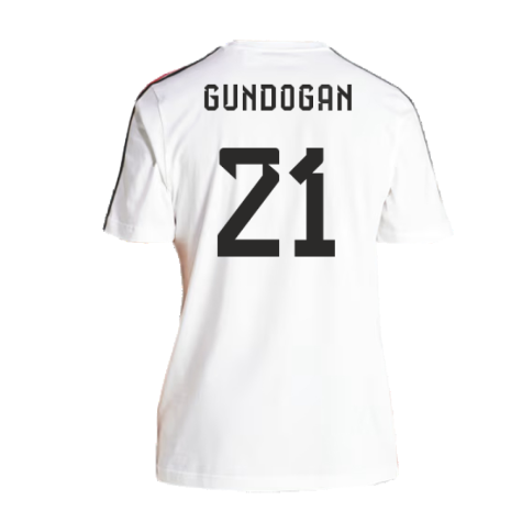 2024-2025 Germany 3S DNA Tee (White) (Gundogan 21)