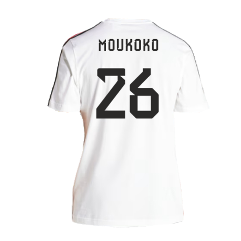2024-2025 Germany 3S DNA Tee (White) (Moukoko 26)