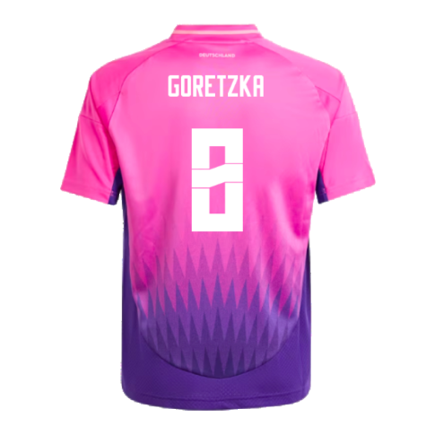 2024-2025 Germany Away Shirt (Kids) (Goretzka 8)