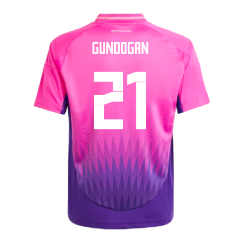 2024-2025 Germany Away Shirt (Kids) (Gundogan 21)