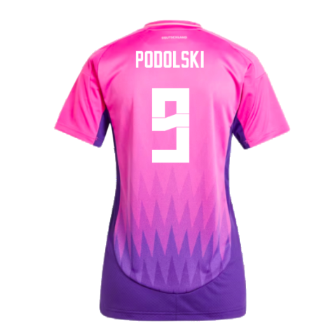 2024-2025 Germany Away Shirt (Ladies) (Podolski 9)