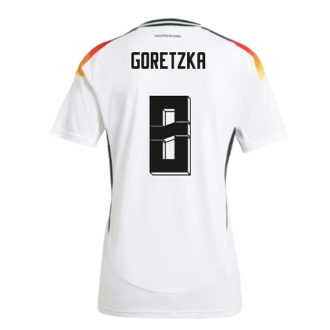 2024-2025 Germany Home Shirt (Ladies) (Goretzka 8)