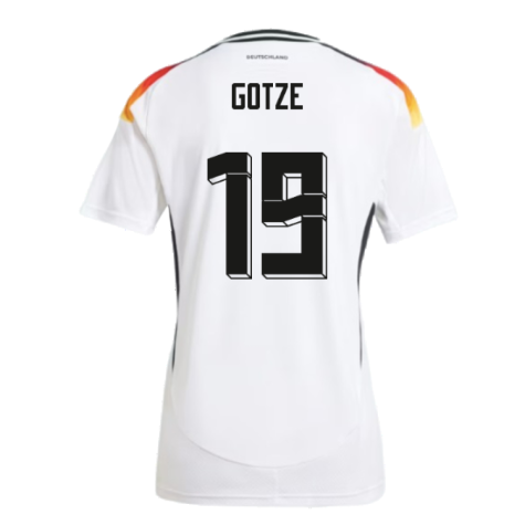 2024-2025 Germany Home Shirt (Ladies) (Gotze 19)