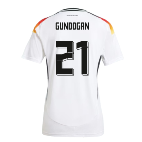 2024-2025 Germany Home Shirt (Ladies) (Gundogan 21)